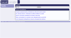 Desktop Screenshot of angle.uk.com
